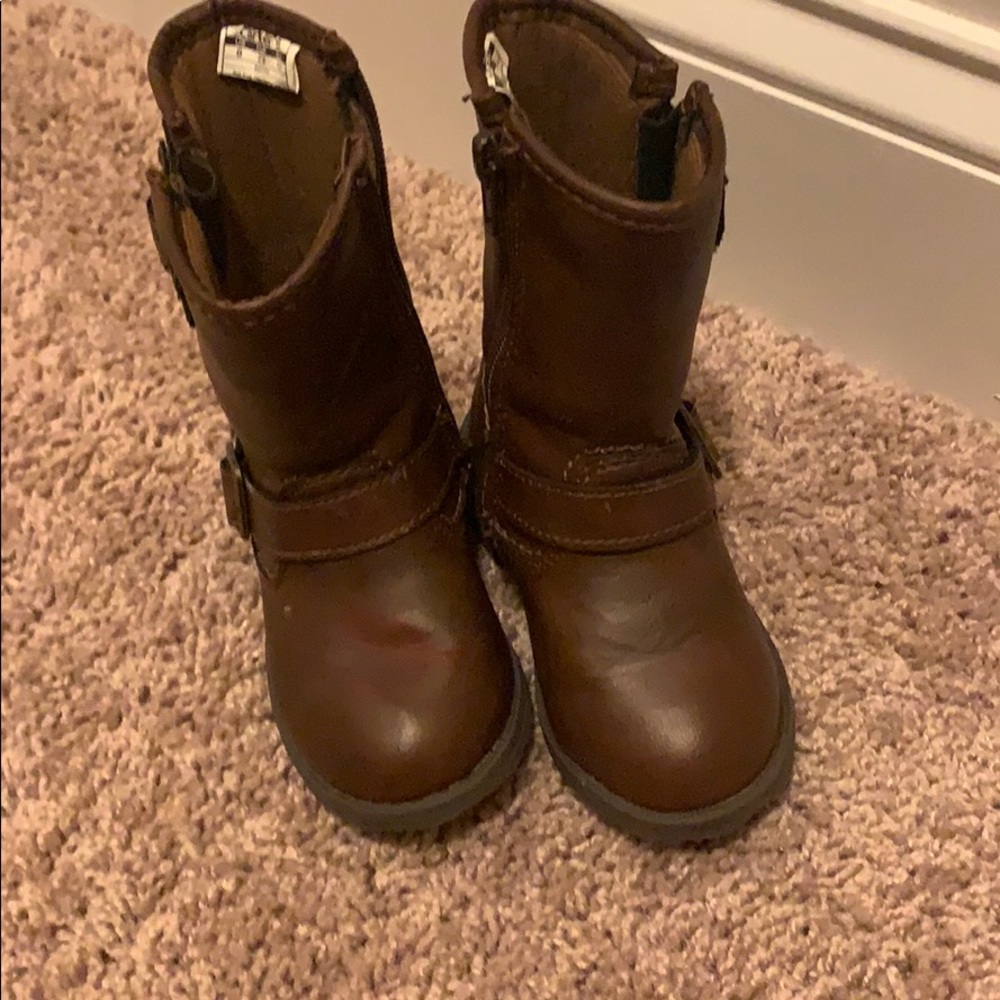 Carters toddler size 6 brown riding boots